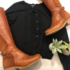 The limited black cardigan xs petite